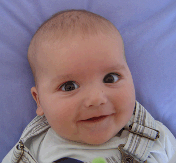 Sourire de bébé