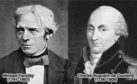 Faraday et Coulomb